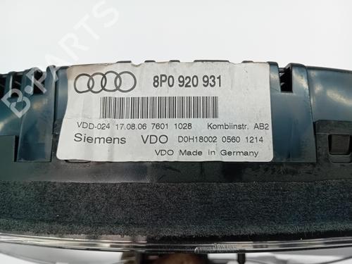 Instrument cluster AUDI A3 Sportback (8PA) 1.6 FSI | BP27098027C47 