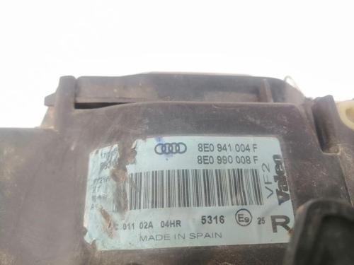 Right headlight AUDI A4 B6 (8E2) 1.9 TDI | BP29572794C29 