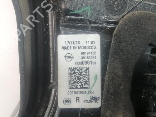 Right tailgate light OPEL CORSA F (P2JO)  | BP29244210C80 