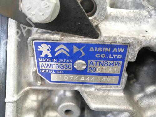 Gearbox PEUGEOT 3008 II SUV (MC_, MR_, MJ_, M4_) 1.5 BlueHDi 130 | BP18141323M3 
