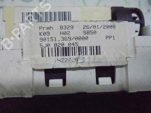 Climate control SKODA FABIA I (6Y2) 1.4 TDI | BP5463699I5 