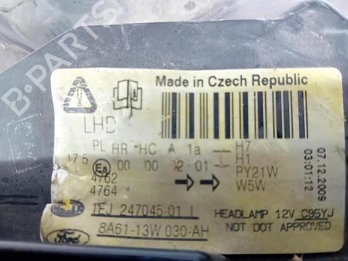 Left headlight FORD FIESTA VI (CB1, CCN) 1.4 TDCi | BP36258505C28 - Image 5