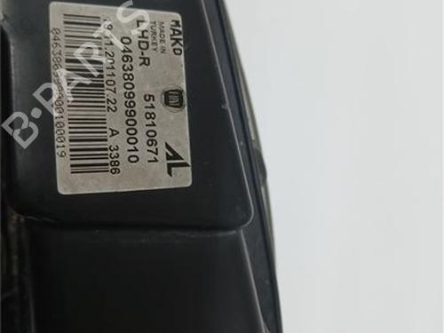 Right headlight FIAT DOBLO Cargo (263_) 1.3 D Multijet | BP39699539C29 - Image 4