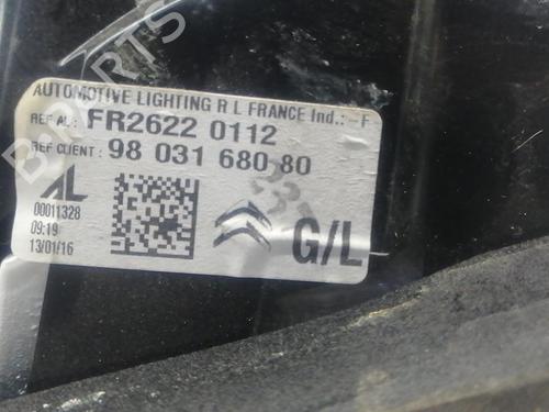 Left tailgate light DS DS 5 (KF_) | BP30166716C79