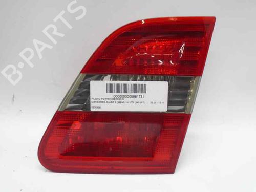 Used Right tailgate light MERCEDES-BENZ B-CLASS Sports Tourer (W245) B 180 CDI (245.207) (109 hp) 10254010