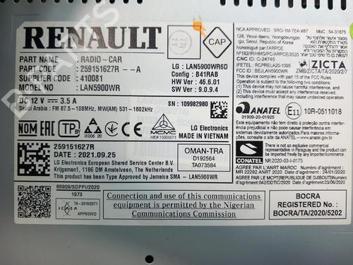 Display monitor DACIA DUSTER (HM_) | BP37030252C48 - Image 5