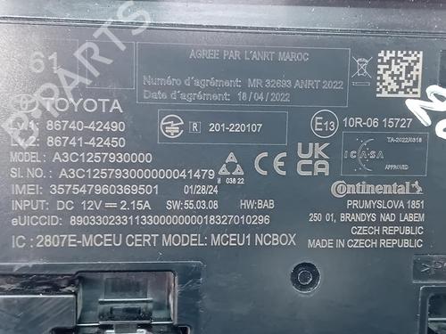 Electronic module TOYOTA RAV 4 V (_A5_, _H5_) 2.5 Hybrid AWD (AXAH54, AXAL54) | BP36020111M83 - Image 5