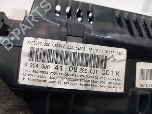 Instrument cluster MERCEDES-BENZ C-CLASS (W204) C 200 CDI (204.007, 204.006) | BP17757666C47 
