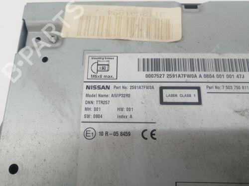 Display monitor NISSAN QASHQAI II SUV (J11, J11_)  | BP21553133C48 