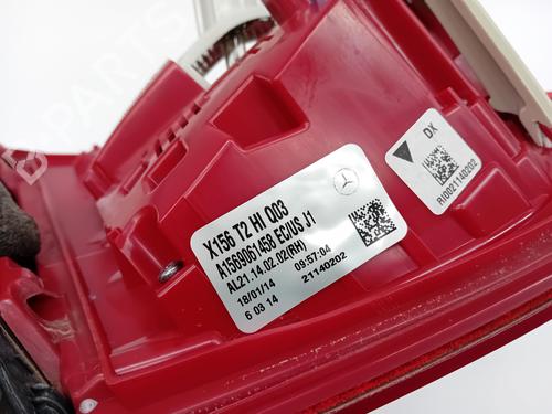 Right tailgate light MERCEDES-BENZ GLA-CLASS (X156) GLA 200 CDI / d (156.908) | BP18820949C80 
