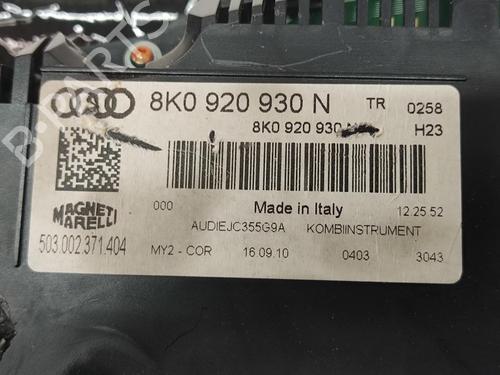 Instrument cluster AUDI A4 B8 (8K2) | BP32528025C47