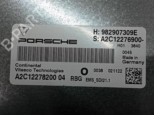 Engine control unit (ECU) PORSCHE 718 BOXSTER (982) 2.0 T (982320, 982321, 982350, 982351) | BP37476557M57 - Image 3