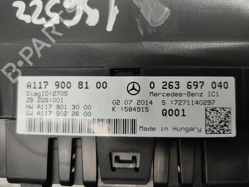 Instrument cluster MERCEDES-BENZ CLA Coupe (C117)  | BP26942627C47 