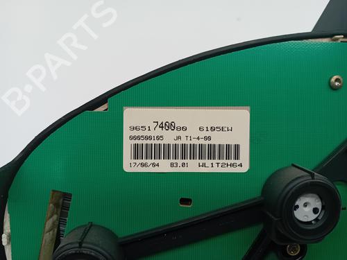 Cockpit PEUGEOT 206 Hatchback (2A/C) 1.4 HDi eco 70 | BP28157265C47 
