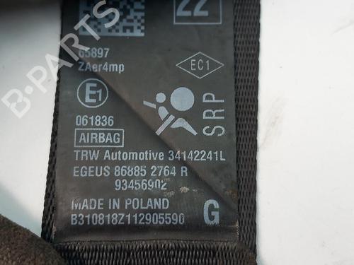 Front left seatbelt OPEL VIVARO B Van (X82) 1.6 CDTI (05) | BP33709922I26 - Image 5