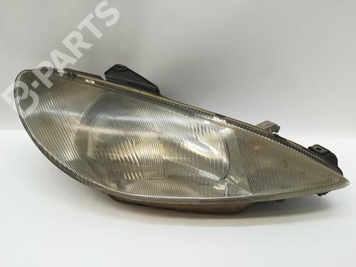 Used Right headlight Right headlight PEUGEOT 206 Hatchback (2A/C) 1.6 i (89 hp) 11022676 11022676