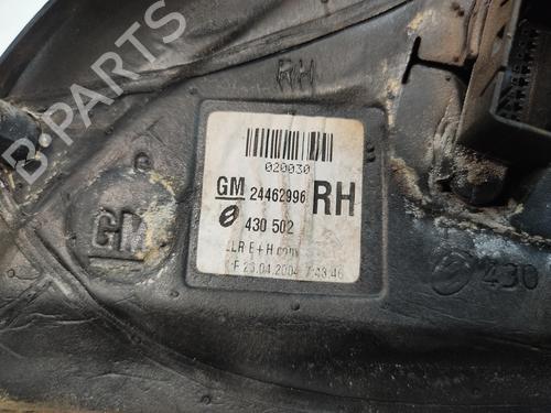 Right mirror OPEL ASTRA H (A04)  | BP28123955C27 