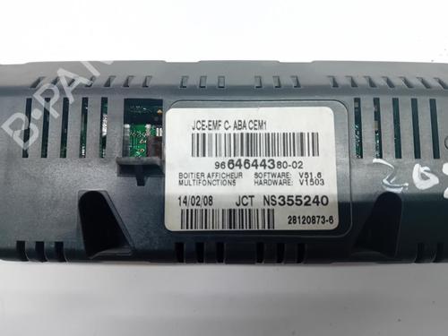 Display monitor CITROËN C4 I Saloon 1.6 HDi | BP30927733C48