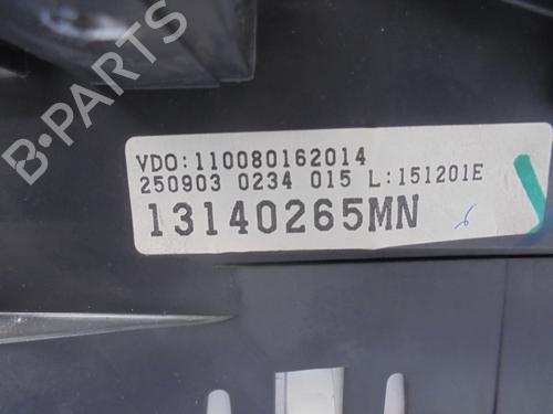 Instrument cluster OPEL MERIVA A MPV (X03) 1.7 CDTI (E75) | BP9196815C47 