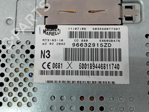 Radio CITROËN C6 (TD_) 2.7 HDi | BP36753353E6 - Image 3