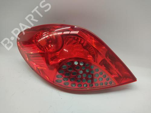 Used Left taillight Left taillight PEUGEOT 207 (WA_, WC_) [2006-2015] 33023312 33023312