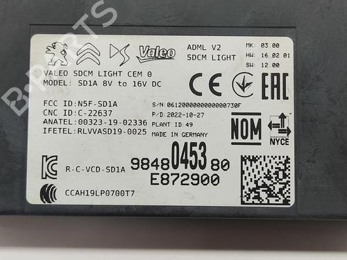 Electronic module CITROËN C4 III (BA_, BB_, BC_) | BP37428856M83 - Image 3