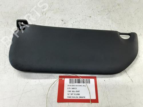 Right sun visor CITROËN DS3 (SA_) 1.6 HDi 90 | BP32249370I2 - Image 2