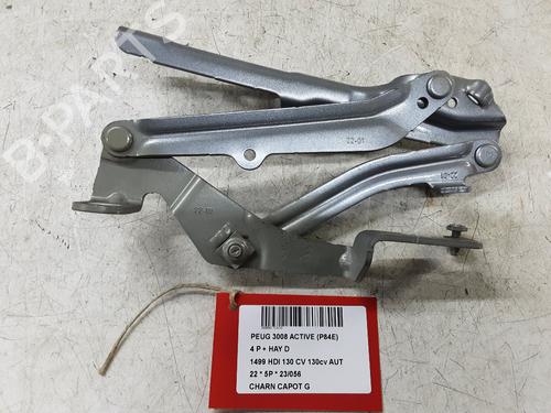 Used Hinge/Door check strap PEUGEOT 3008 II SUV (MC_, MR_, MJ_, M4_) 1.5 BlueHDi 130 (131 hp) 20280491