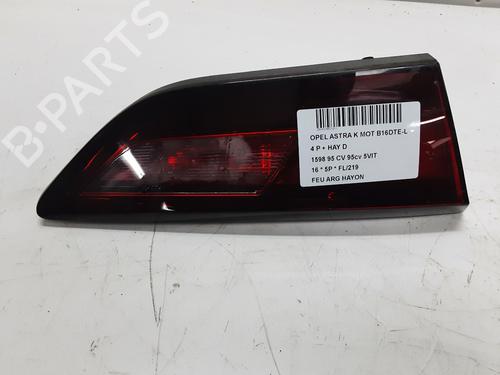 Used Left tailgate light Left tailgate light OPEL ASTRA K (B16) 1.6 CDTi (68) (95 hp) 32245953 32245953