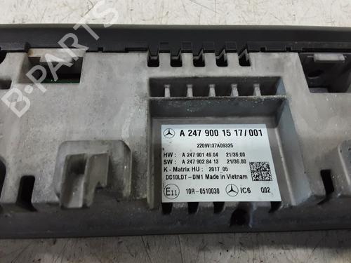 Display monitor MERCEDES-BENZ A-CLASS (W177) A 250 e (177.086) | BP33007772C48 - Image 3