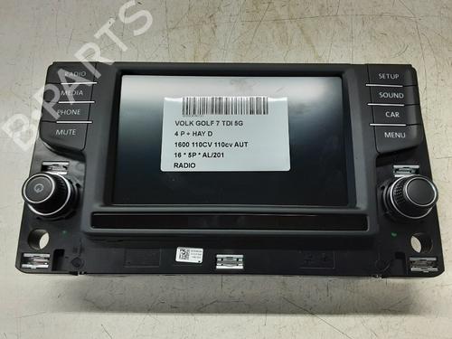 Used Radio Radio VW GOLF VII (5G1, BQ1, BE1, BE2) 1.6 TDI (110 hp) 20279107 20279107