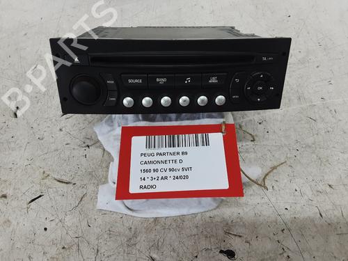 Used Radio Radio PEUGEOT PARTNER Box Body/MPV 1.6 HDi (90 hp) 33872122 33872122