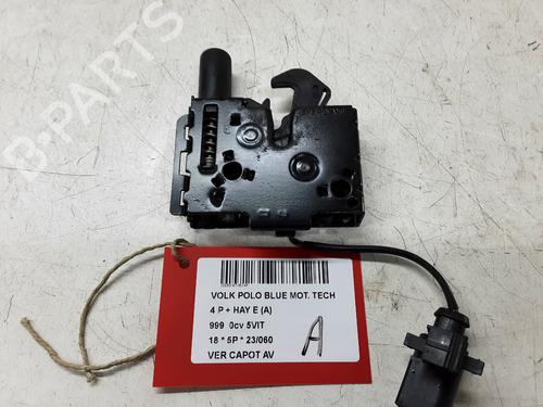 Used Hood lock VW POLO VI (AW1, BZ1, AE1) 1.0 TSI (95 hp) 22176751