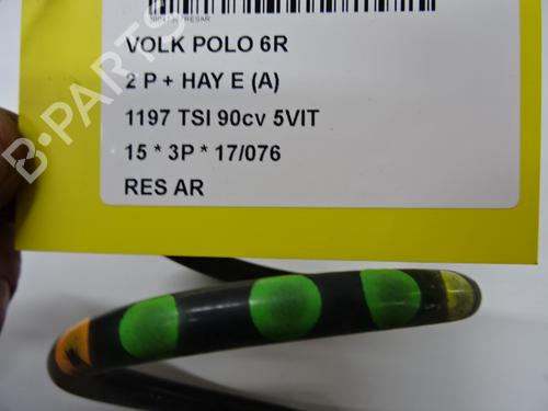 Shock absorber spring VW POLO V (6R1, 6C1) 1.2 TSI 16V BP20277589C152
