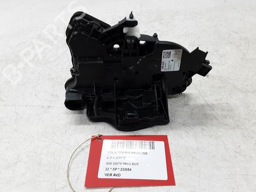 Used Front right lock VW POLO VI (AW1, BZ1, AE1) 1.0 TSI (95 hp) 23644405