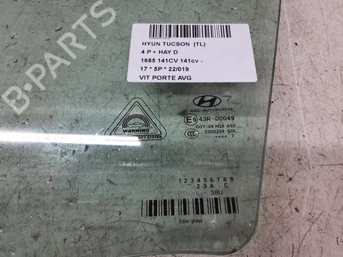Front left door window HYUNDAI TUCSON (TL, TLE) 1.7 CRDi | BP20281002C18 