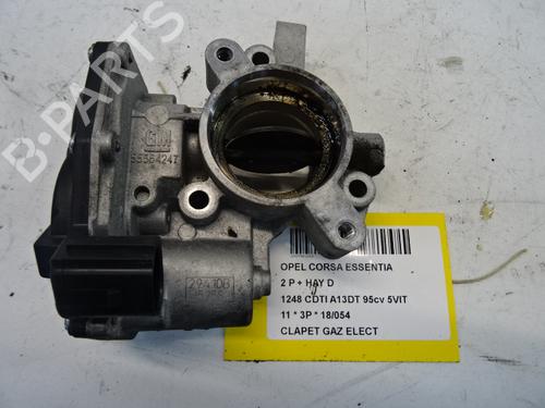 Used Throttle body Throttle body OPEL CORSA D (S07) 1.3 CDTI (L08, L68) (95 hp) 39056644 39056644