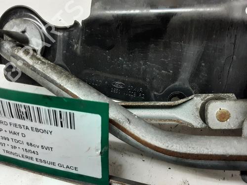 Used Front wipers mechanism FORD FIESTA V (JH_, JD_) 1.4 TDCi (68 hp) 20283371