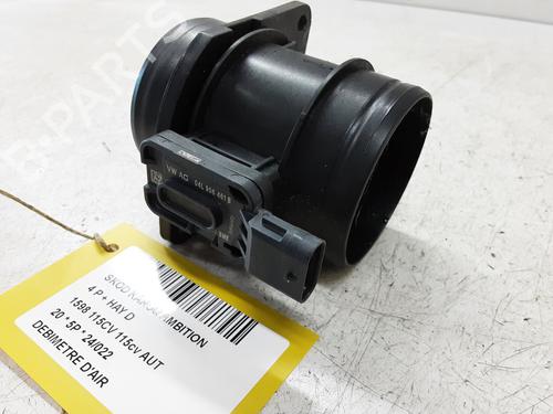 Mass air flow sensor SKODA KAROQ (NU7, ND7) 1.6 TDI | BP36800395M95 - Image 2