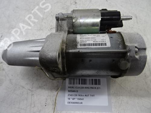 Used Starter Starter MERCEDES-BENZ CLA Coupe (C117) CLA 220 CDI / d (117.303) (163 hp) 20270216 20270216