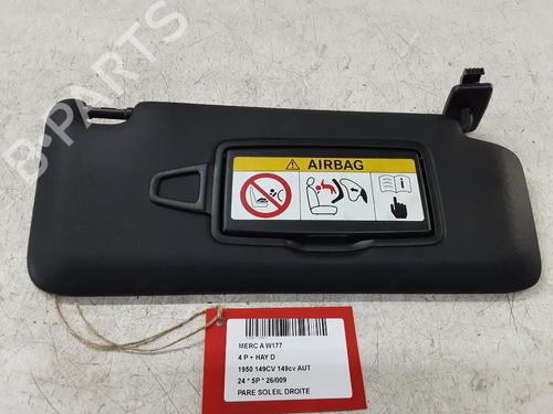 Parasol derecha Parasol derecha MERCEDES-BENZ A-CLASS (W177) A 200 d (177.012) (150 hp) 33247627 33247627