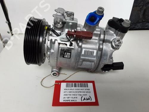 AC-Kompressor VW GOLF VIII (CD1, DA1) 2.0 TDI (116 hp) 26129305