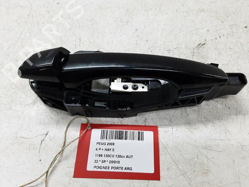 Used Rear left exterior door handle PEUGEOT 2008 II (UD_, US_, UY_, UJ_, UR_, UC_) 1.2 PureTech 130 (USHNS, URHNS) (130 hp) 23644507