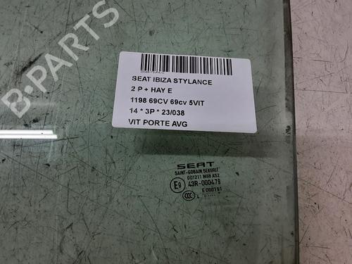 Front left door window SEAT IBIZA IV SC (6J1, 6P5) 1.2 | BP28183513C18 