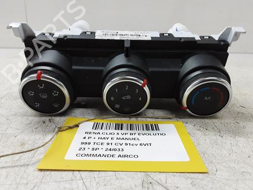 Commande Chauffage Commande Chauffage RENAULT CLIO V (B7_) 1.0 TCe 90 (B7MT) (91 hp) 36669525 36669525