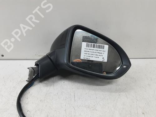 Used Right mirror VW PASSAT B8 Variant (3G5, CB5) 1.6 TDI (120 hp) 27349506