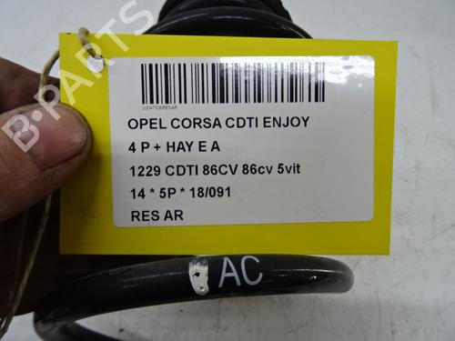 Used Shock absorber spring Shock absorber spring OPEL CORSA D (S07) 1.2 (L08, L68) (86 hp) 39054659 39054659