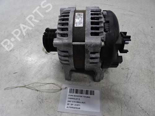 alternator-porsche-718-boxster-982-25-gts-982340-982341-982380-0pb903021-2016-20270371 main image