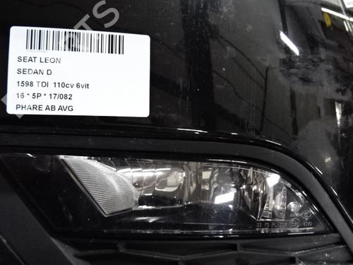 Used Left front fog light Left front fog light SEAT LEON (5F1) 1.6 TDI (110 hp) 20288687 20288687