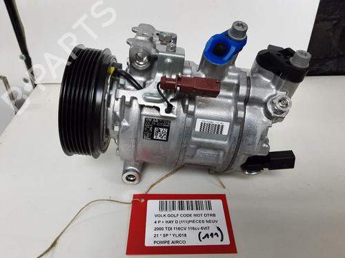 AC Kompressor VW GOLF VIII (CD1, DA1) 2.0 TDI (116 hp) 26129315